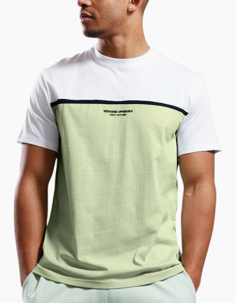 Weekend Offender Mens T Shirt Studio 54 Crew Neck Short Sleeve Casual Cotton Top