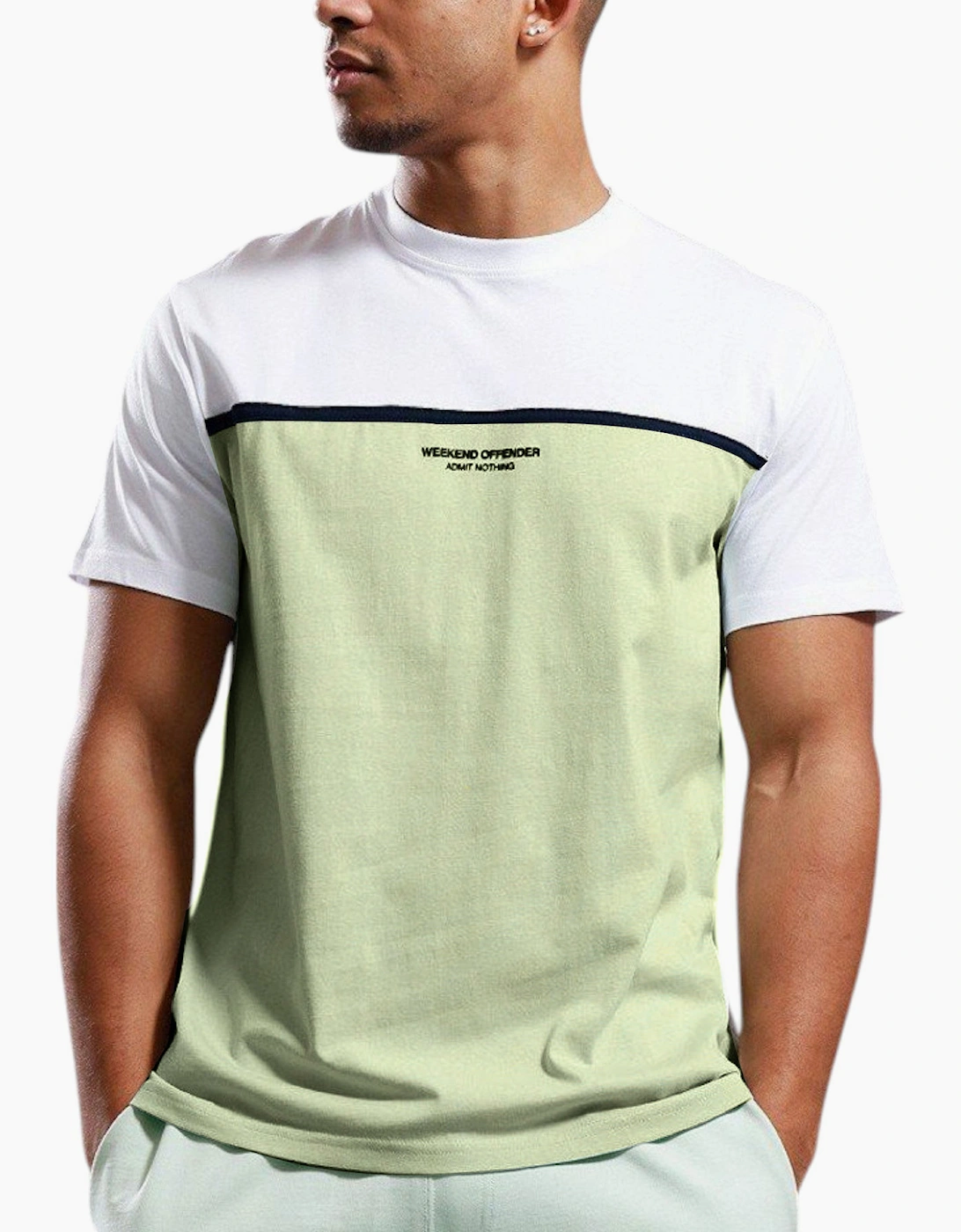 Weekend Offender Mens T Shirt Studio 54 Crew Neck Short Sleeve Casual Cotton Top, 4 of 3