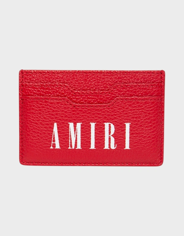 Logo Card Holder Red