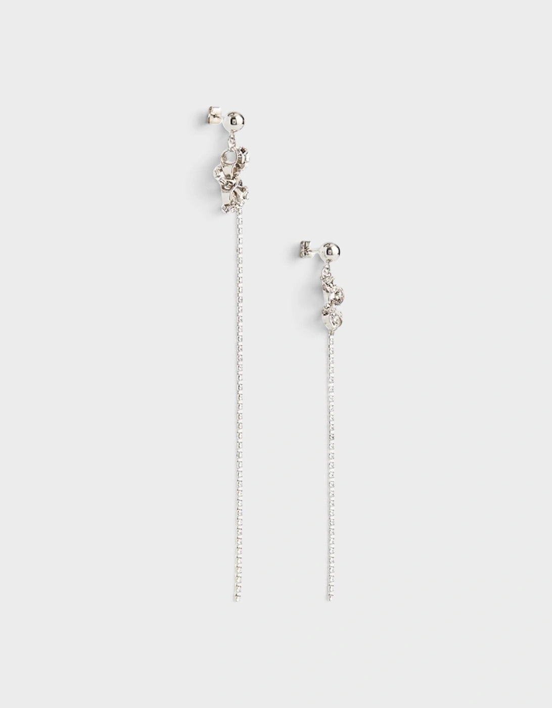 Mia Palladium-Plated Brass Earrings