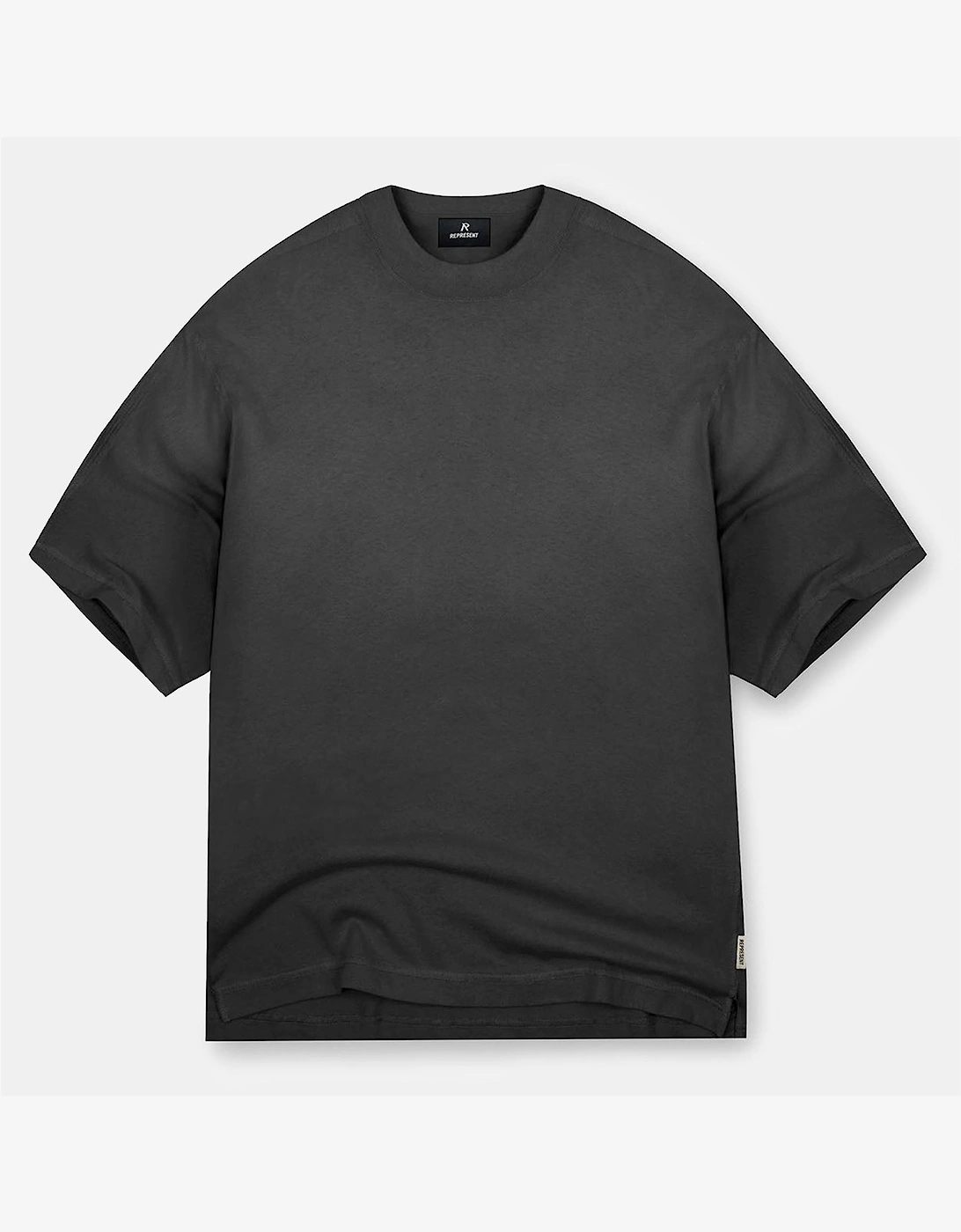 Mens Stepped Hem Oversized T-Shirt, 3 of 2
