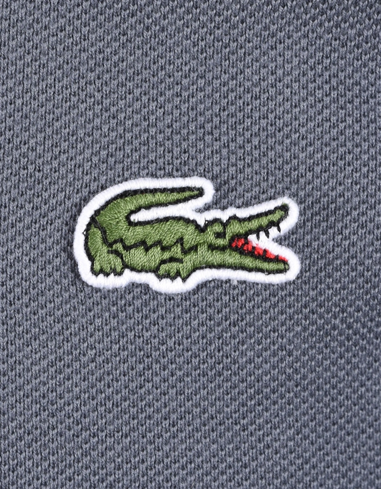 Lacoste L.12.12 Pique Cotton Polo Shirt GREY