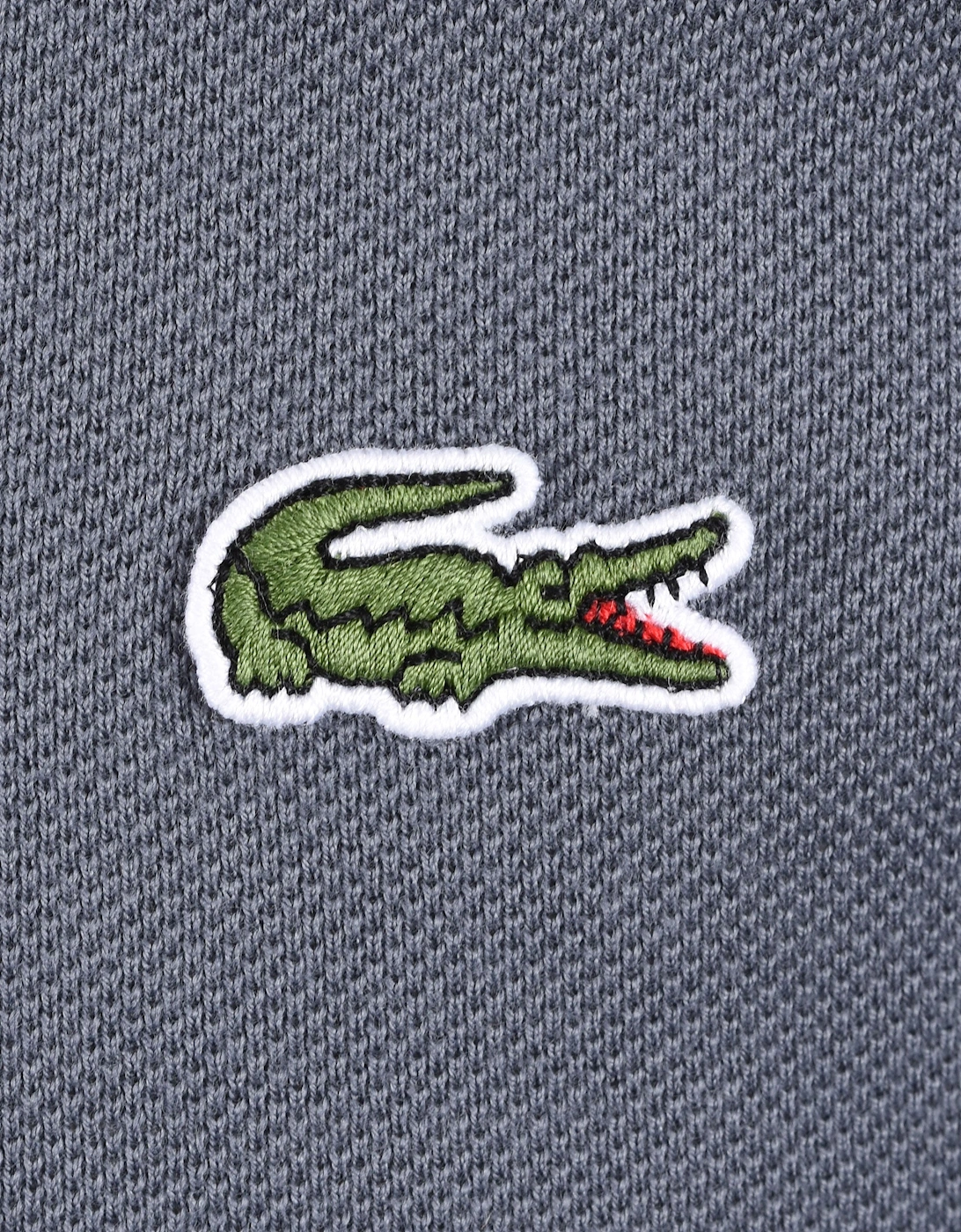 Lacoste L.12.12 Pique Cotton Polo Shirt GREY