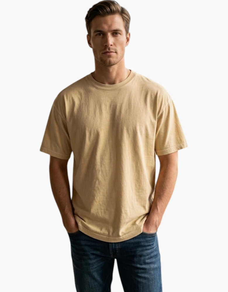No Boundaries Mens T Shirts Oversized Drop Shoulder Top