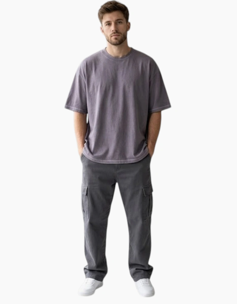 No Boundaries Mens T Shirts Oversized Drop Shoulder Top