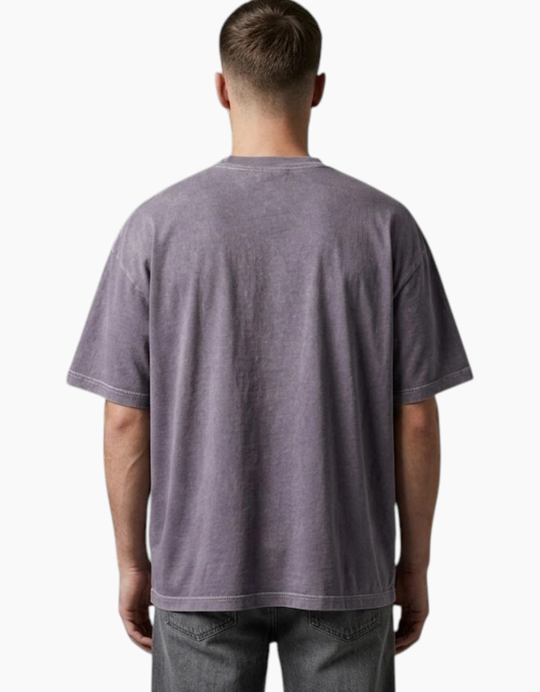 No Boundaries Mens T Shirts Oversized Drop Shoulder Top