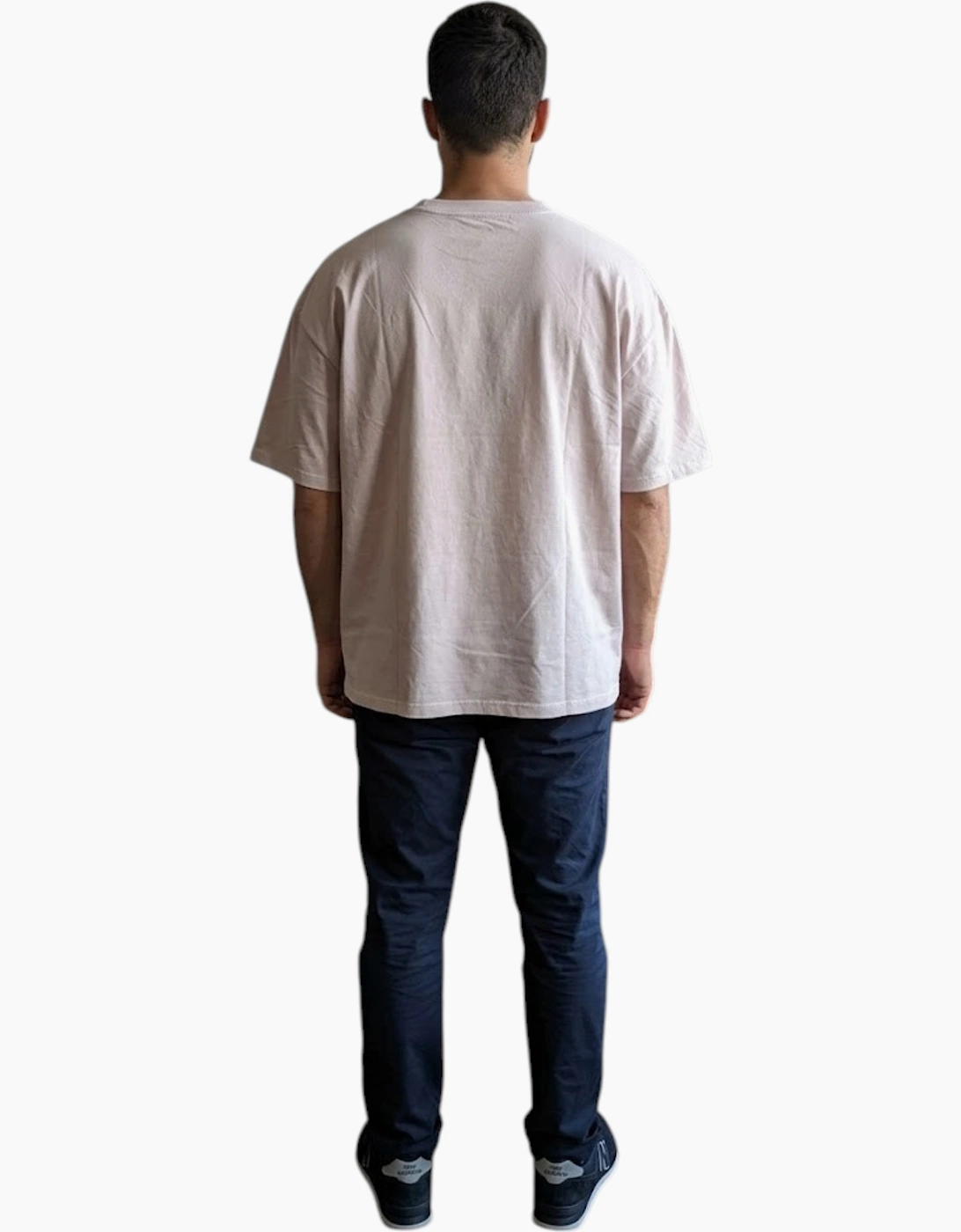 No Boundaries Mens T Shirts Oversized Drop Shoulder Top