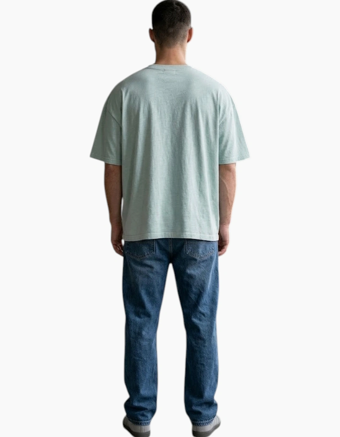 No Boundaries Mens T Shirts Oversized Drop Shoulder Top