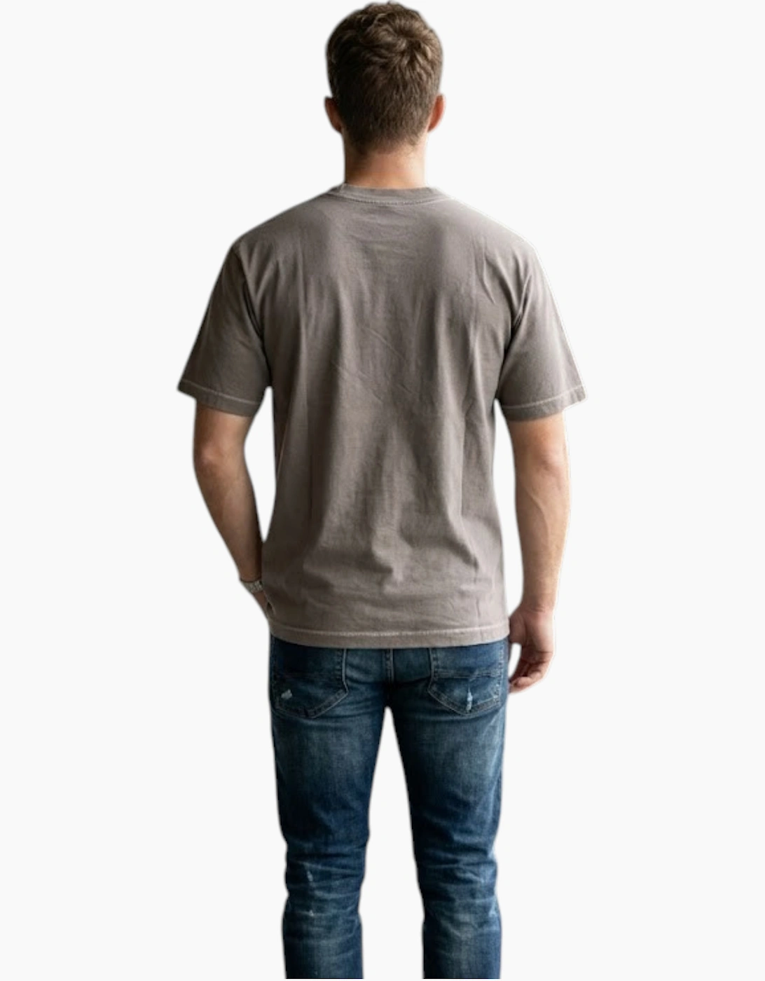 No Boundaries Mens T Shirts Oversized Drop Shoulder Top