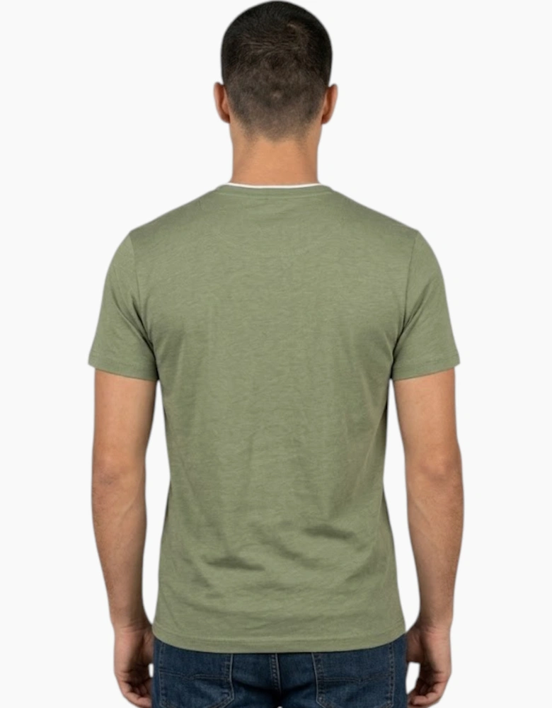 Fisherfield Mens T Shirts Layered Collar Top