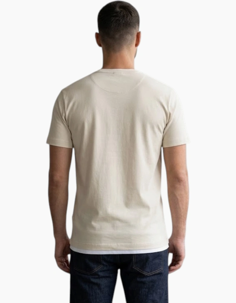 Fisherfield Mens T Shirts Layered Collar Top