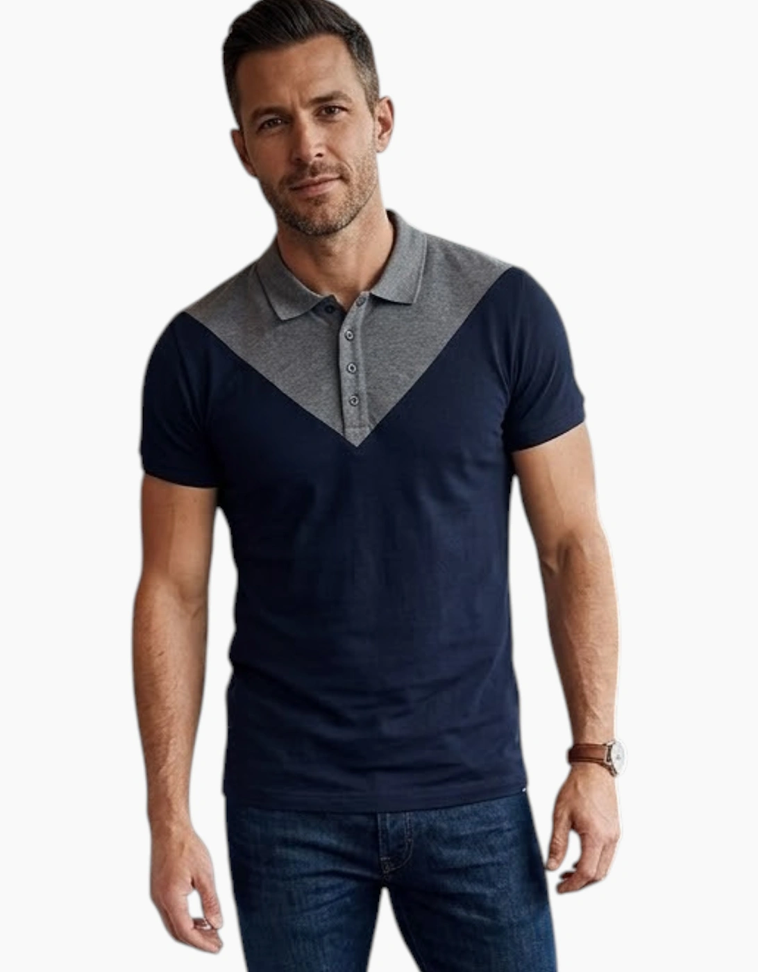 DIESEL Mens Polo Shirts Short Sleeve Classic Cotton Tee, 3 of 2