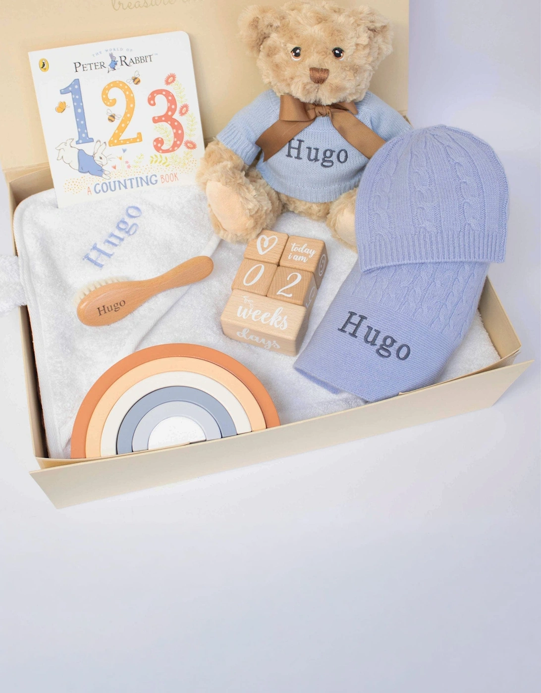 Ultimate Luxury Cashmere Gift Set in Cornflower Blue, 3 of 2