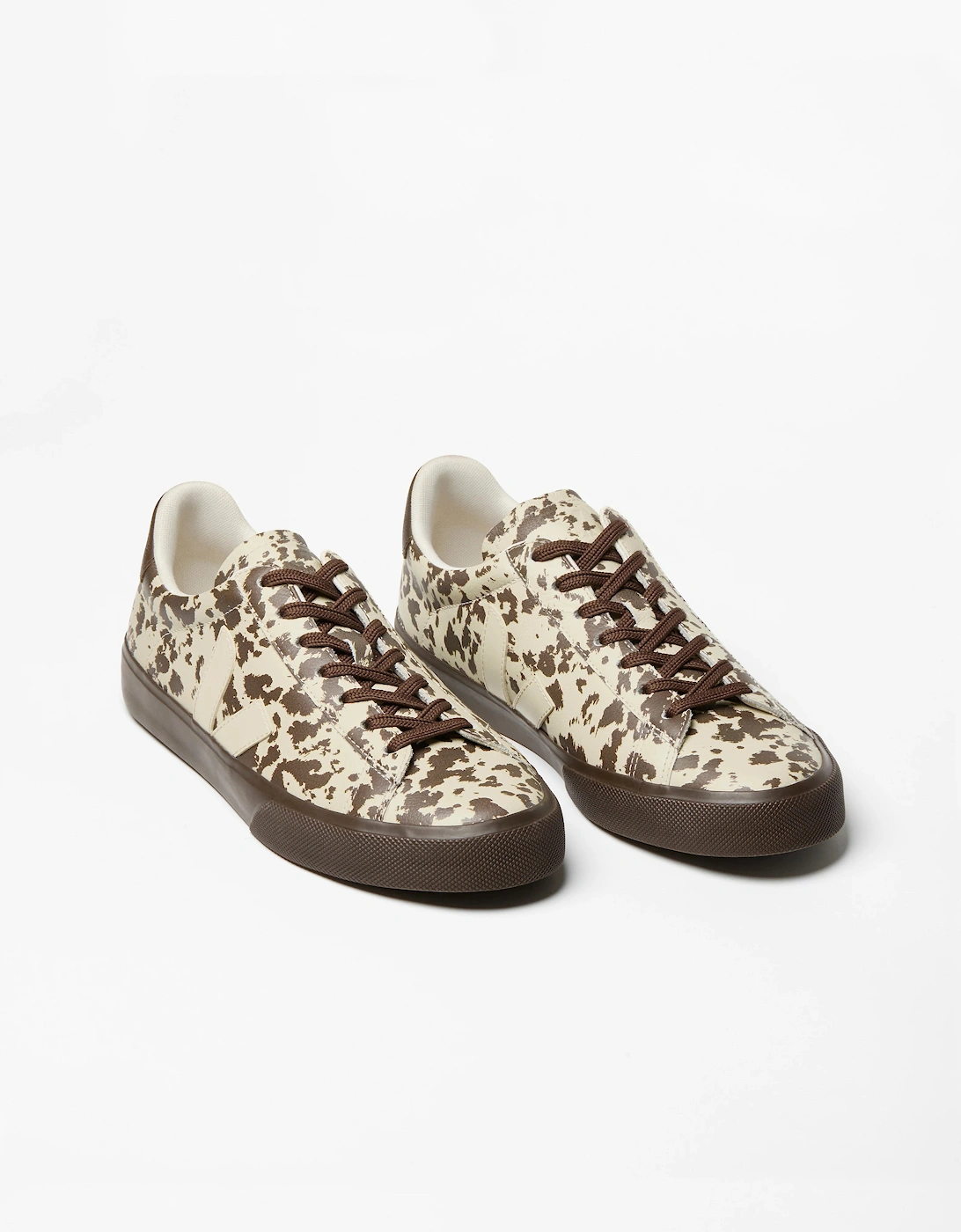 VEJA Campo Leather Womens Trainers - Pierre Wild Country