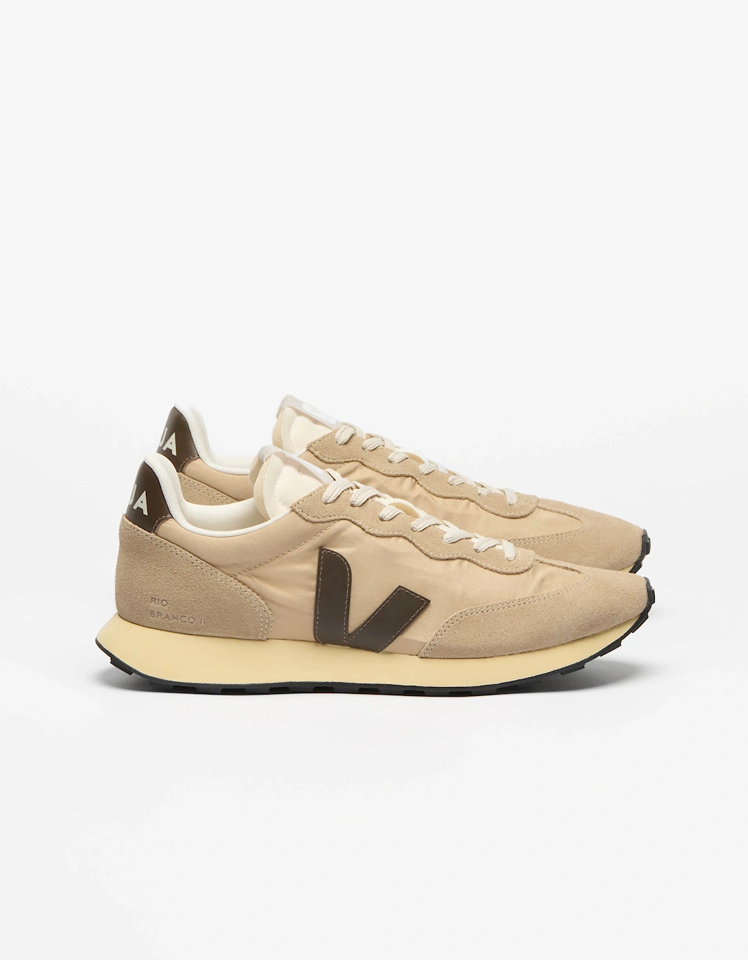 VEJA Rio Branco II Lite Nolyn Womens Trainers - Almond/Sahara/Eagle, 4 of 3