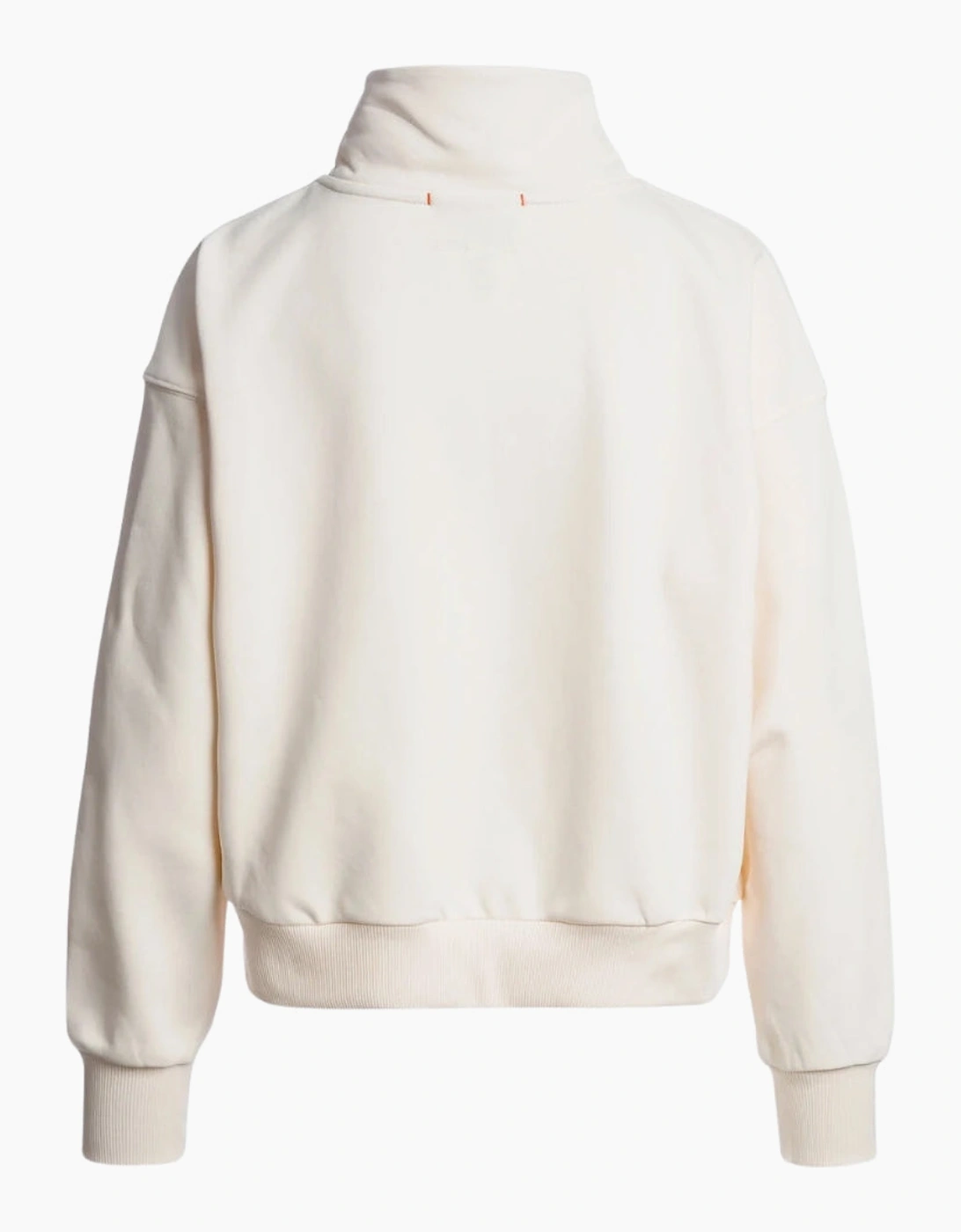 Parajumpers Zendaya Moonbeam White Half-Zip Sweatshirt