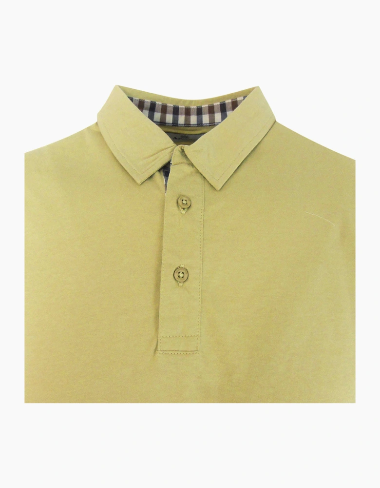 Aquascutum Active Iconic Basic Beige Polo Shirt