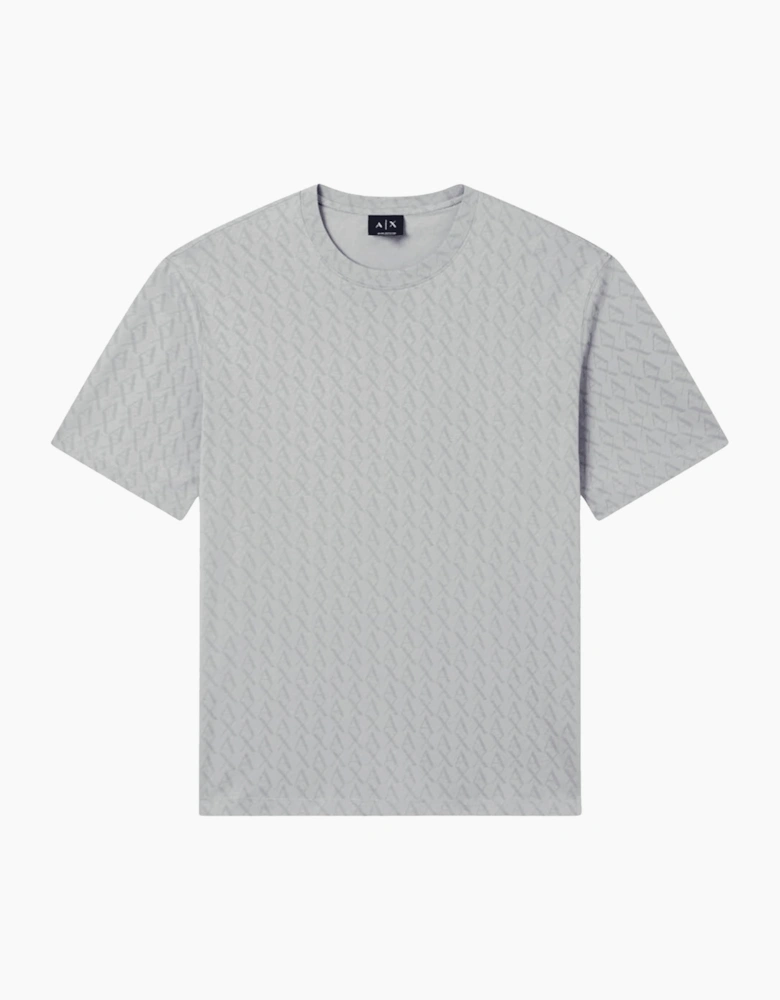 Monogram All Over Grey Short Set