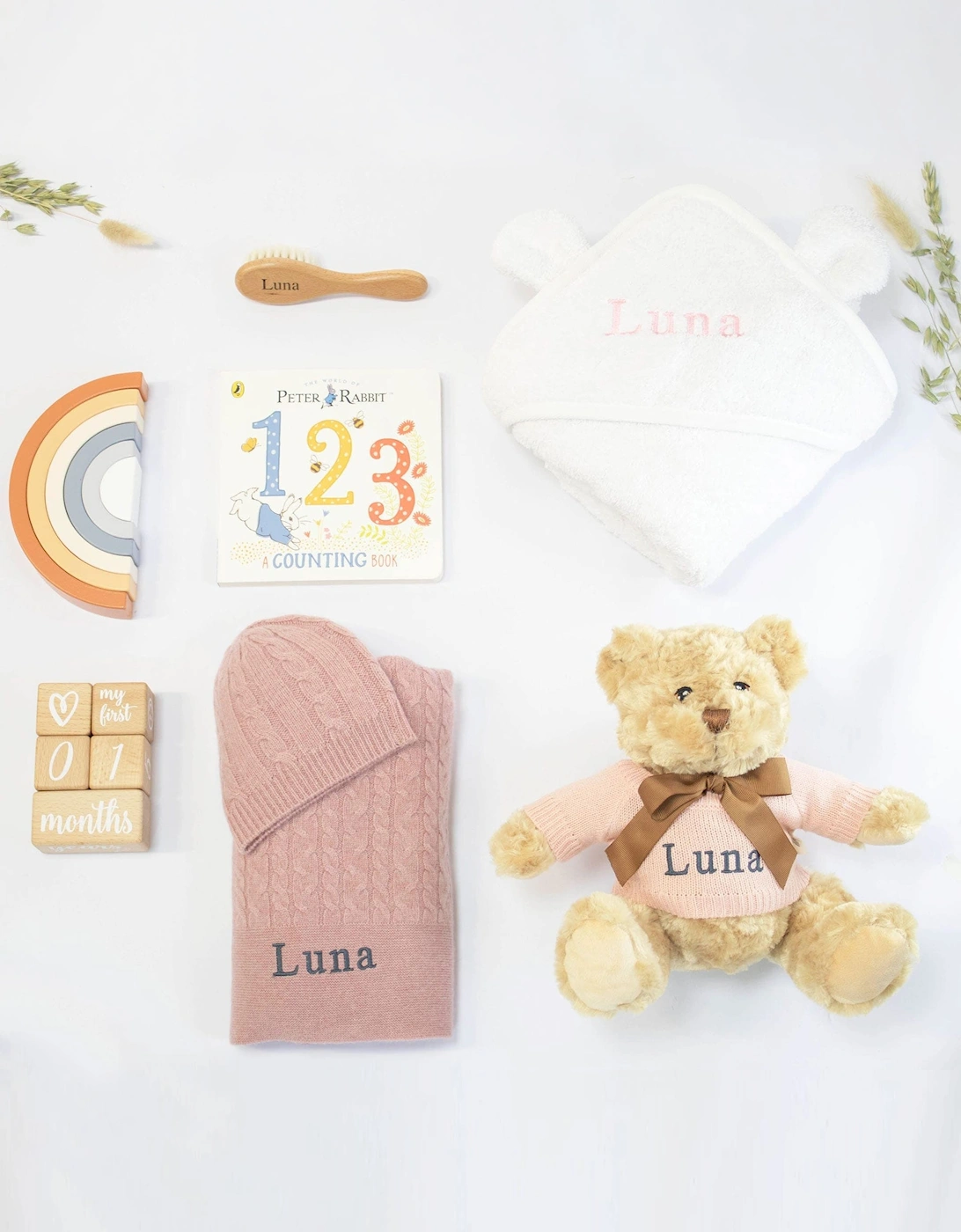 Ultimate Luxury Cashmere Gift Set in Rosewood Pink
