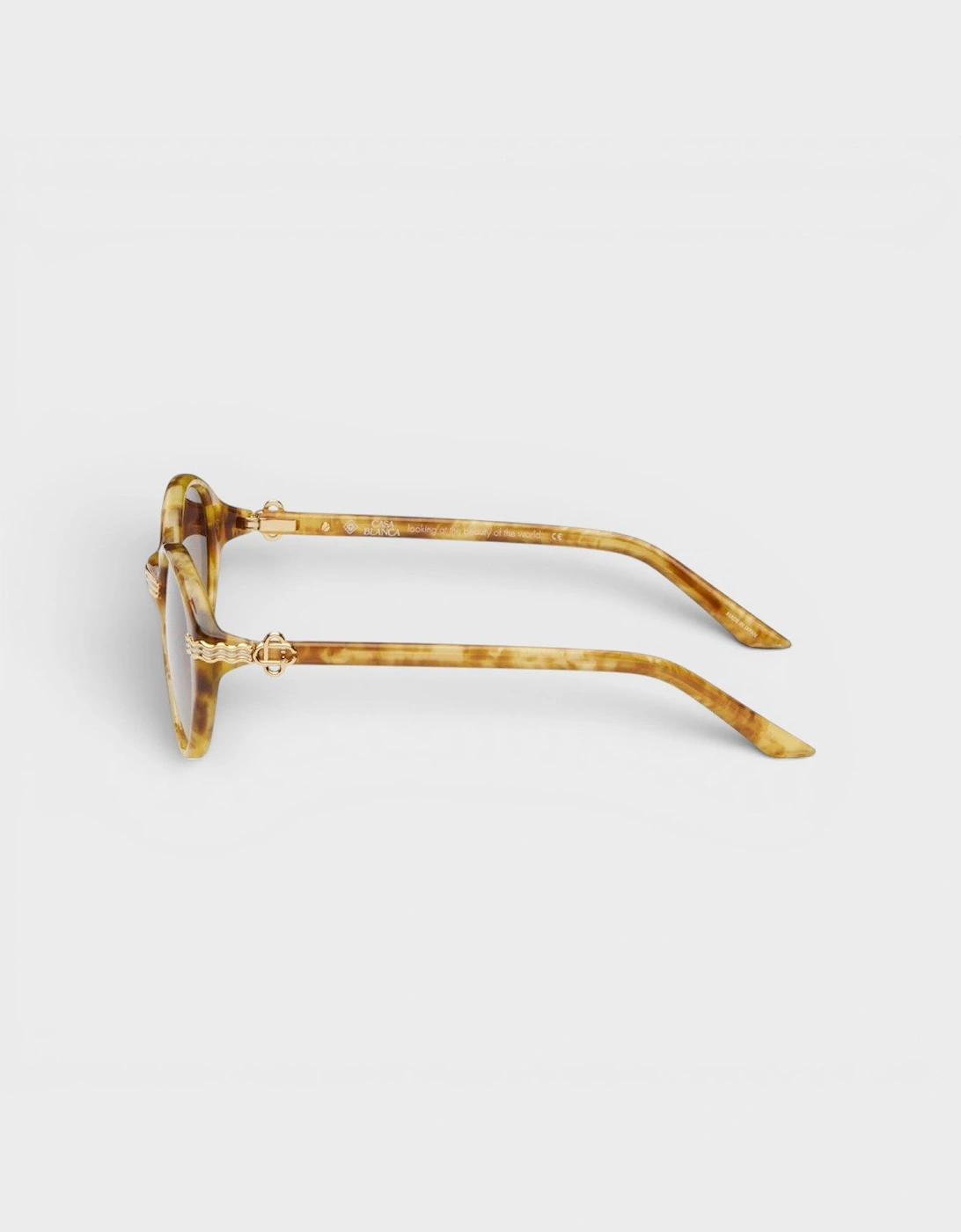 Cannes Sunglasses Gold Brown