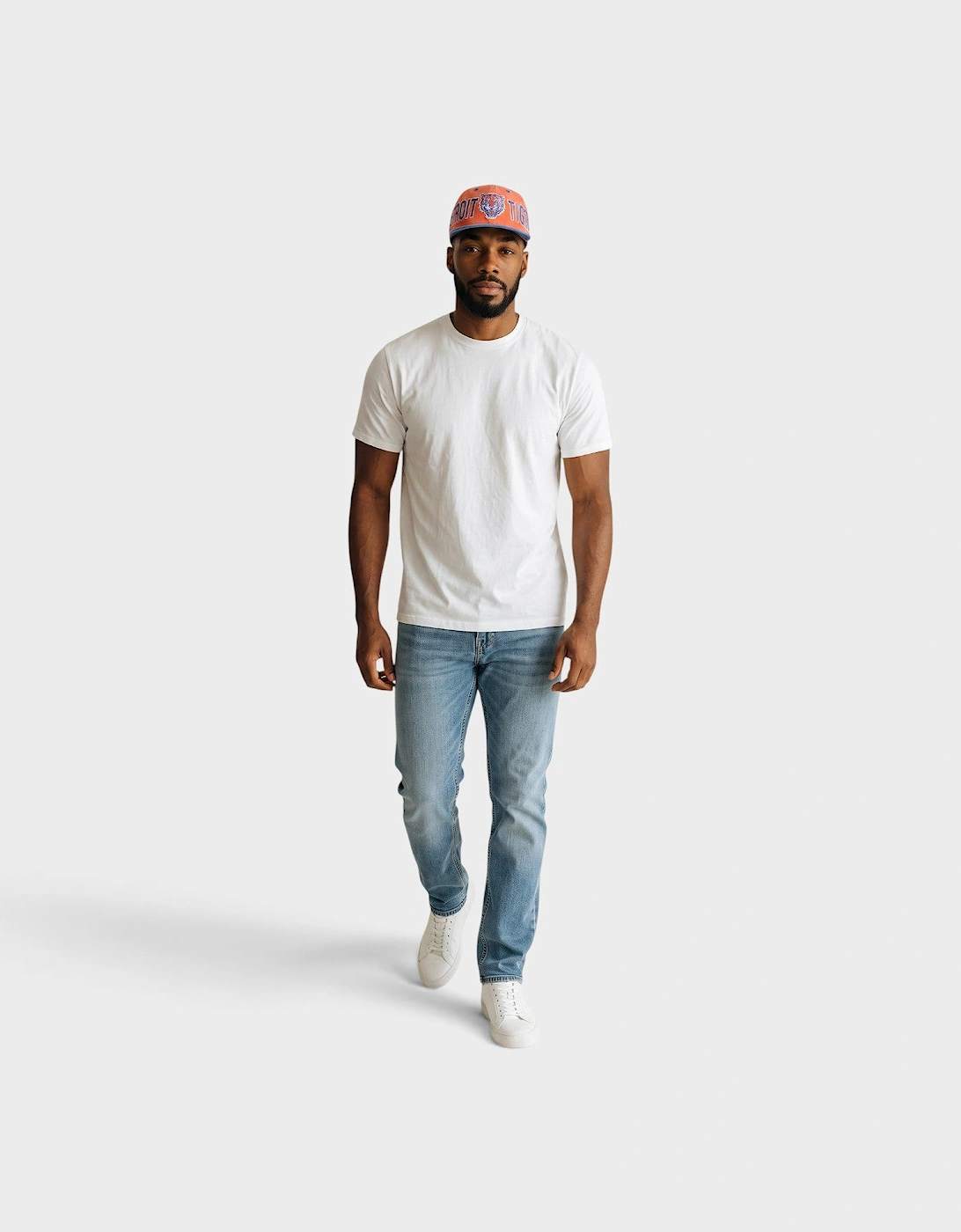 Logo Detroit Tigers Captain Cap Orange Blue