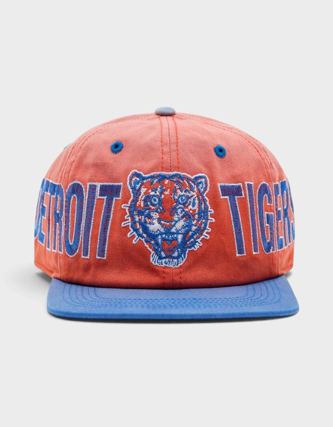 Logo Detroit Tigers Captain Cap Orange Blue
