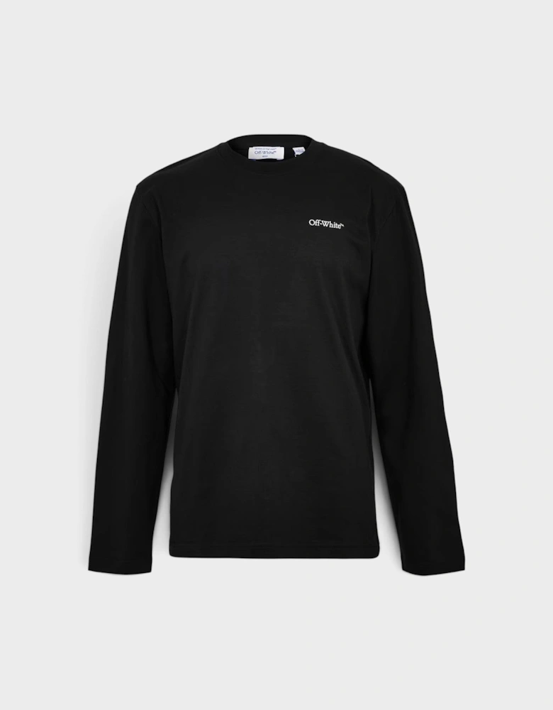 Arrow Skate Long Sleeve T Shirt Black Pink