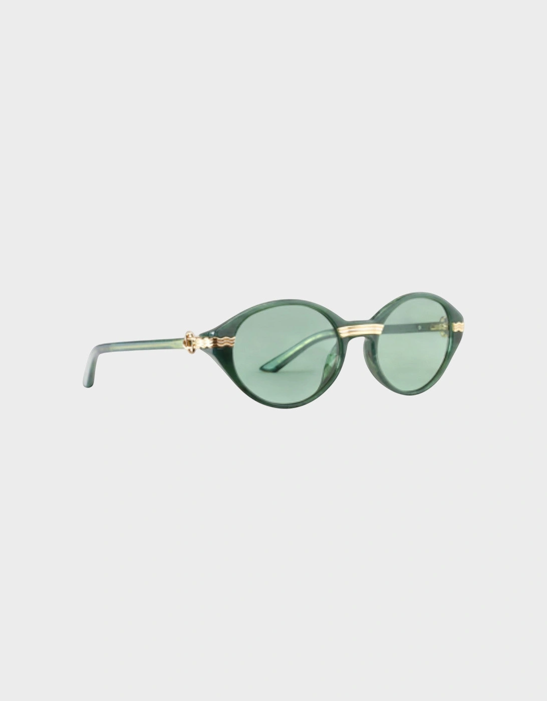 Cannes Sunglasses Green Gold