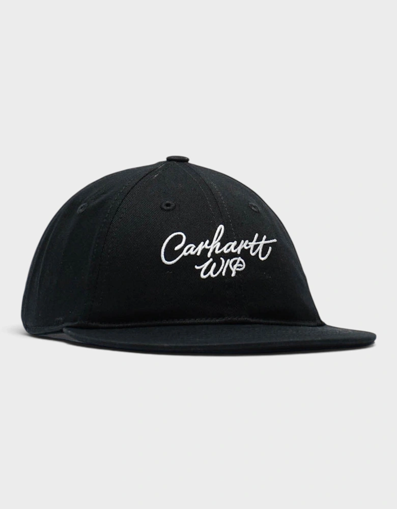 WIP Logo Signature Cap Black Wax