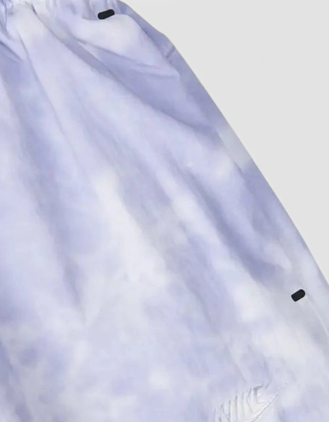 Tech Pack Woven Watercolour Shorts Indigo Haze White