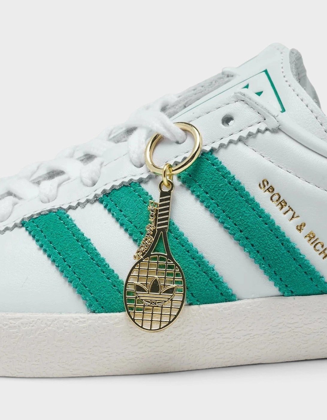 Adidas Blanc Sneakers White Green