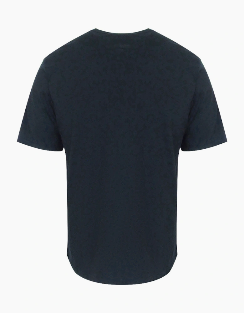 Aquascutum Active Small Logo Navy Blue T-Shirt