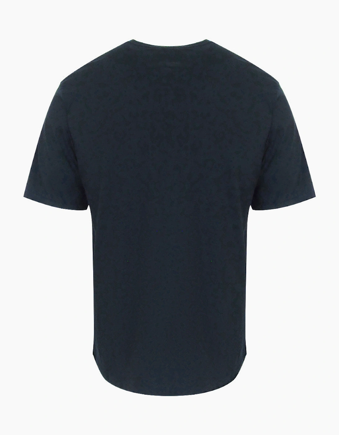 Aquascutum Active Small Logo Navy Blue T-Shirt