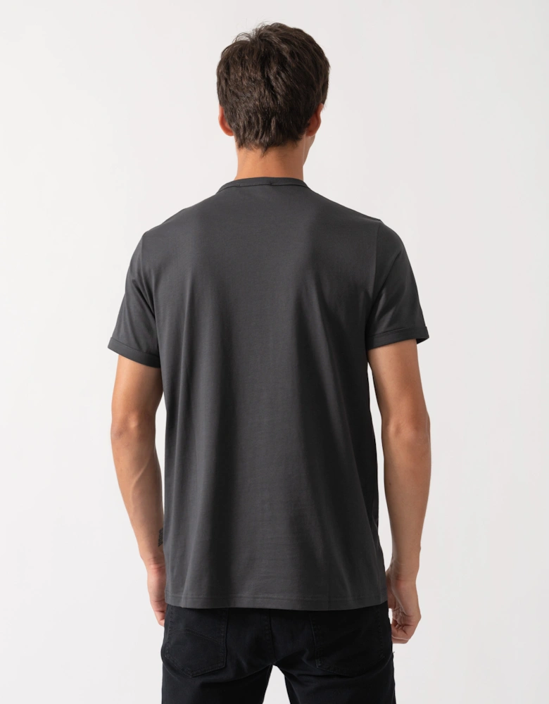 Fred Perry Mens Ringer T-Shirt - Anchor Grey 61C