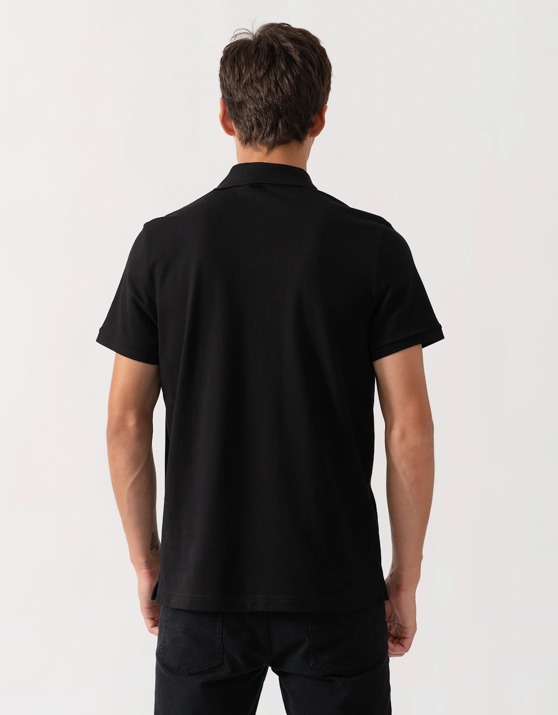 Moose Knuckles Mens Yul Polo Shirt - Black 292