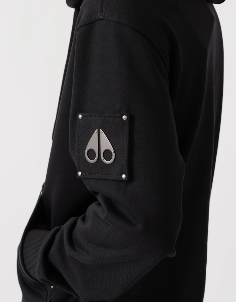 Moose Knuckles Mens Hartsfield Hoodie - Black 292