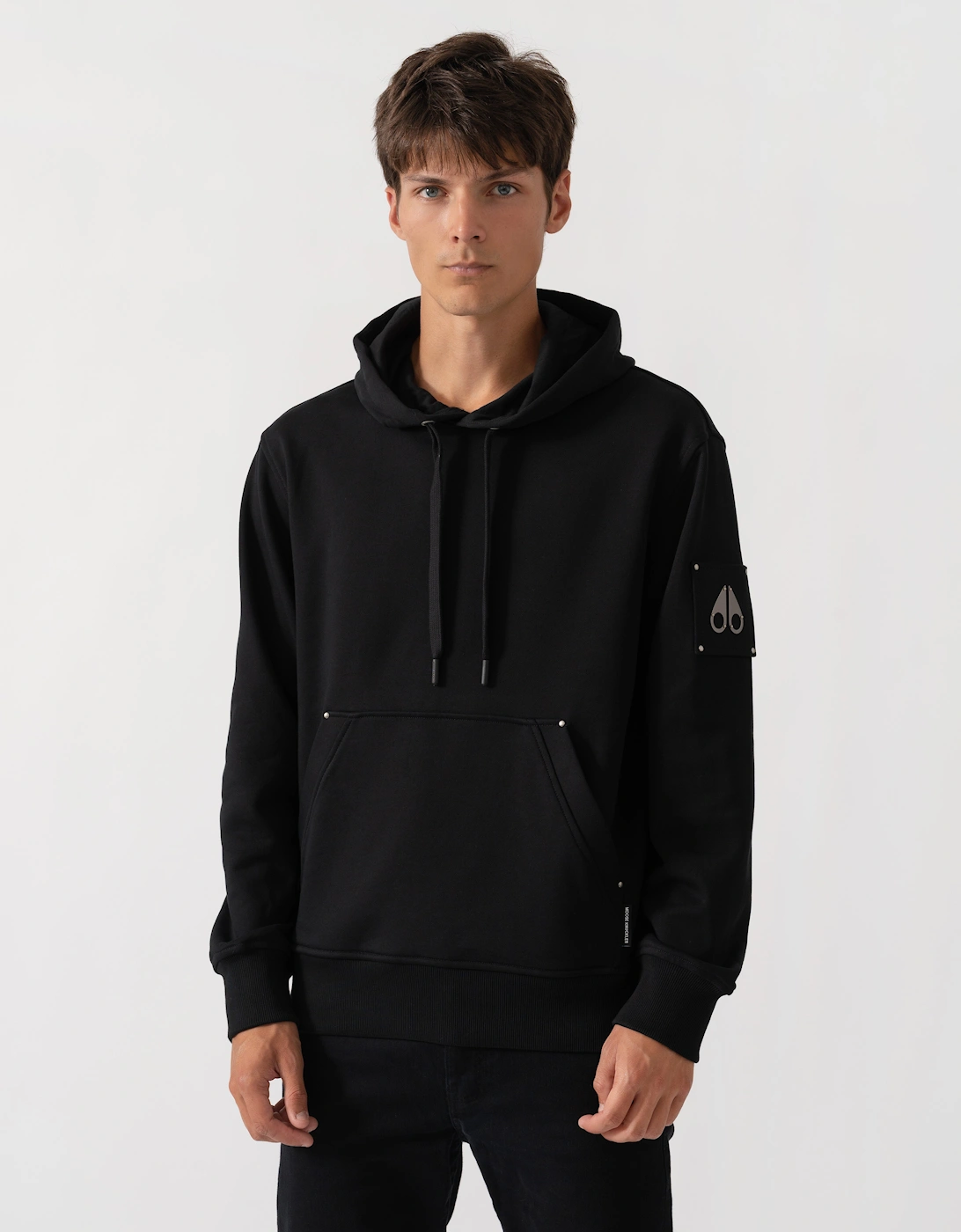 Moose Knuckles Mens Hartsfield Hoodie - Black 292, 5 of 4
