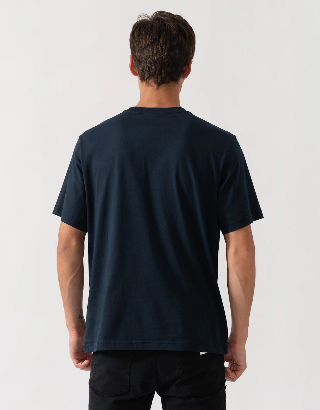 Moose Knuckles Mens Yul Classic T-Shirt - Navy 833