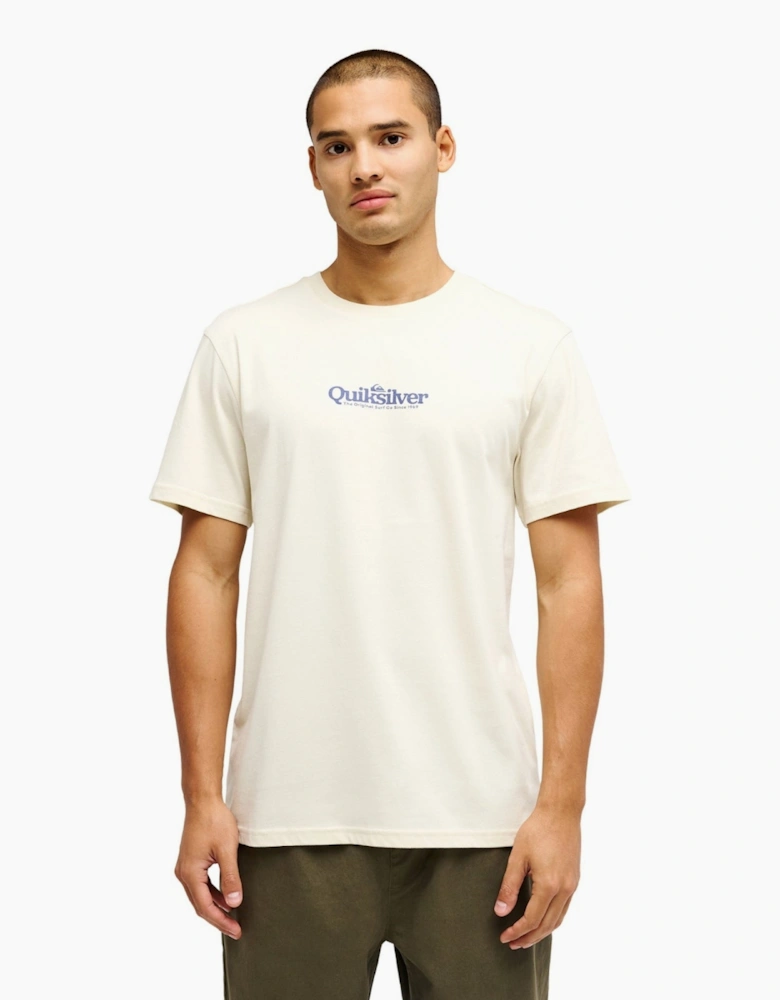 Quiksilver Mens Fineline Crew Neck Short Sleeve T-Shirt