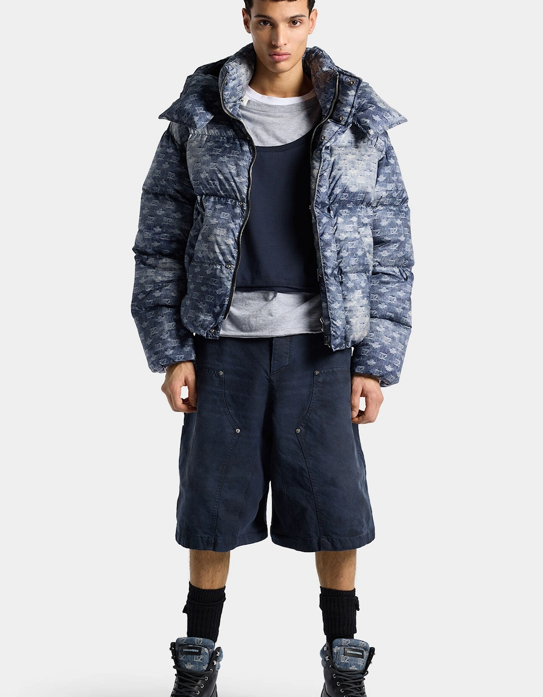 MONOGRAM DOWN JACKET