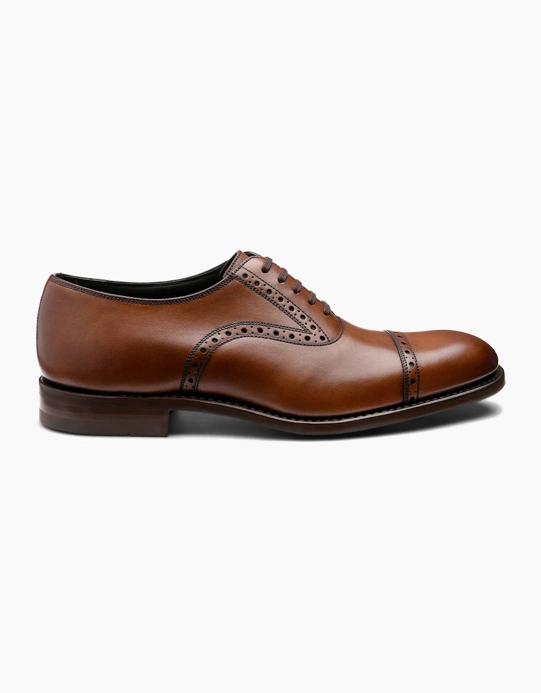 LOAKE KELLAR OXFORD SEMI BROGUE CEDAR, 4 of 3