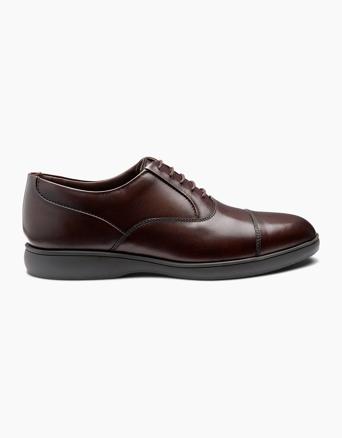 LOAKE ARMSTRONG OXFORD SHOE DARK BROWN, 4 of 3
