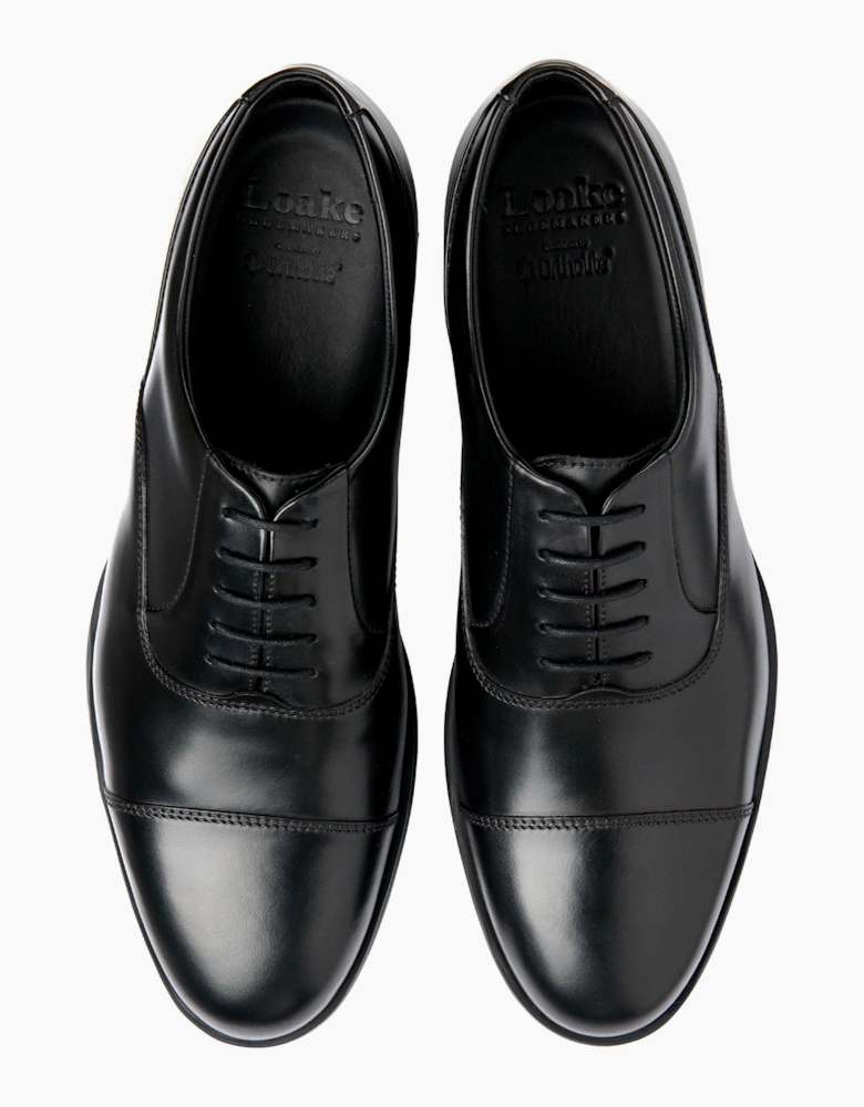 LOAKE ARMSTRONG OXFORD SHOE BLACK