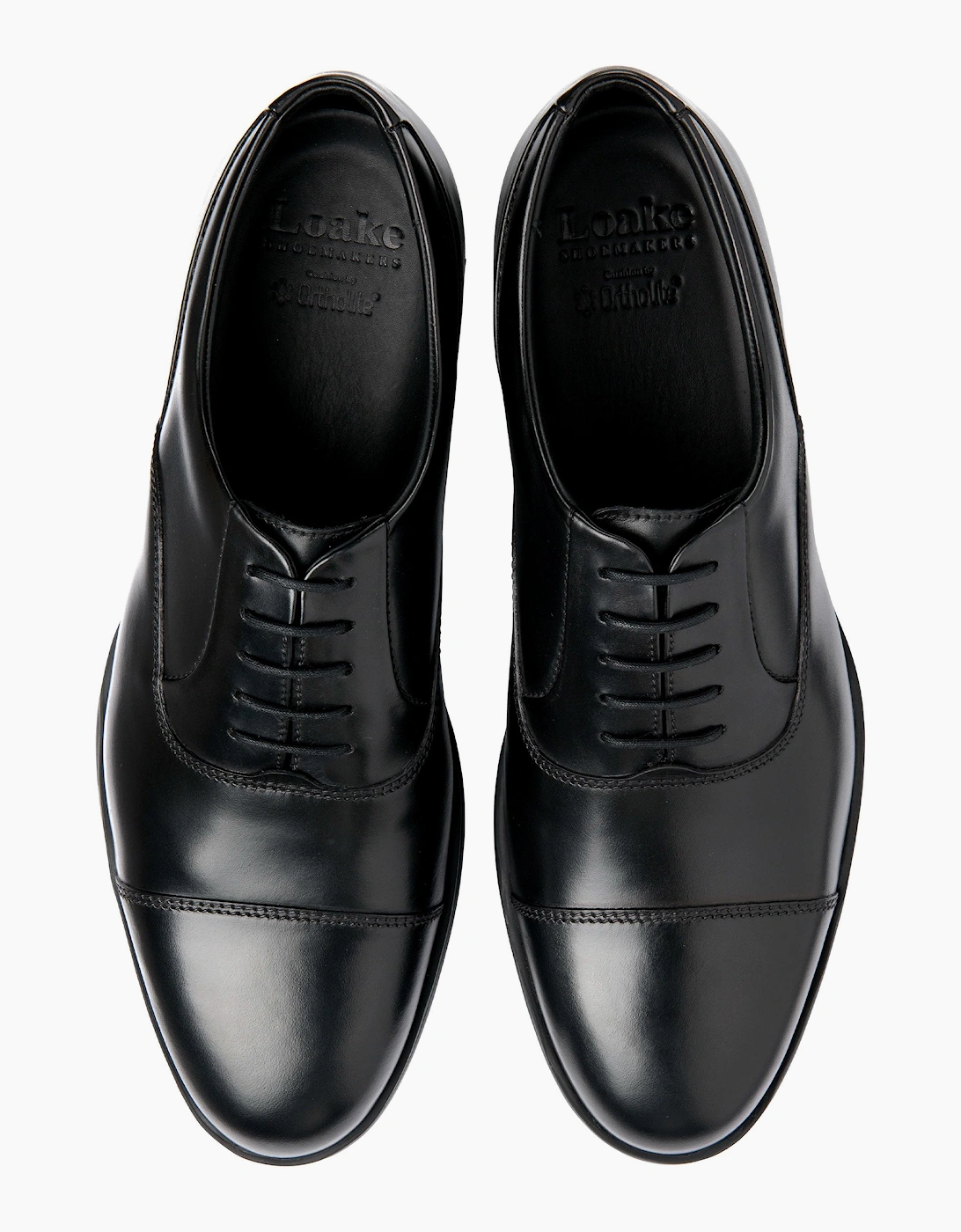 LOAKE ARMSTRONG OXFORD SHOE BLACK