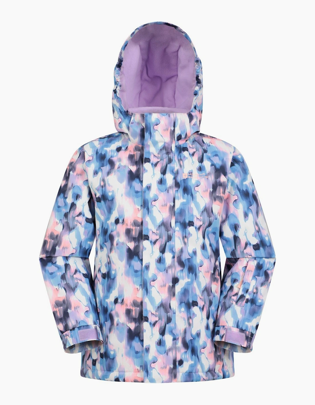 Mountain Warehouse Childrens/Kids Snowdrop Watercolour Ski Jacket, 6 of 5