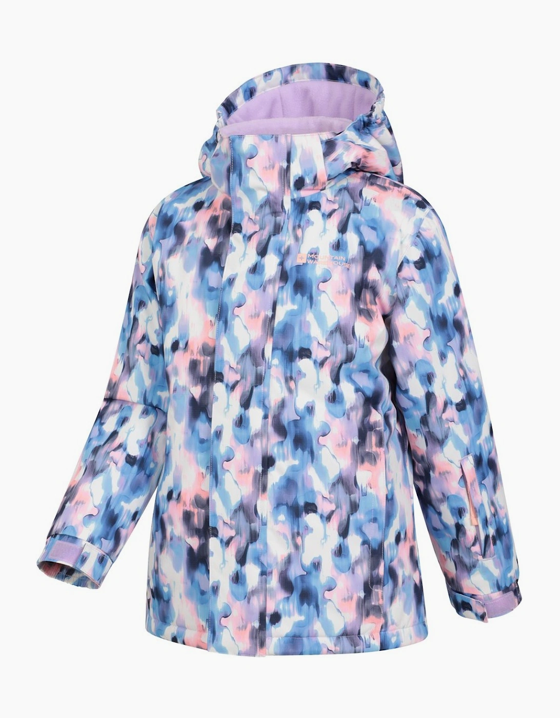 Mountain Warehouse Childrens/Kids Snowdrop Watercolour Ski Jacket