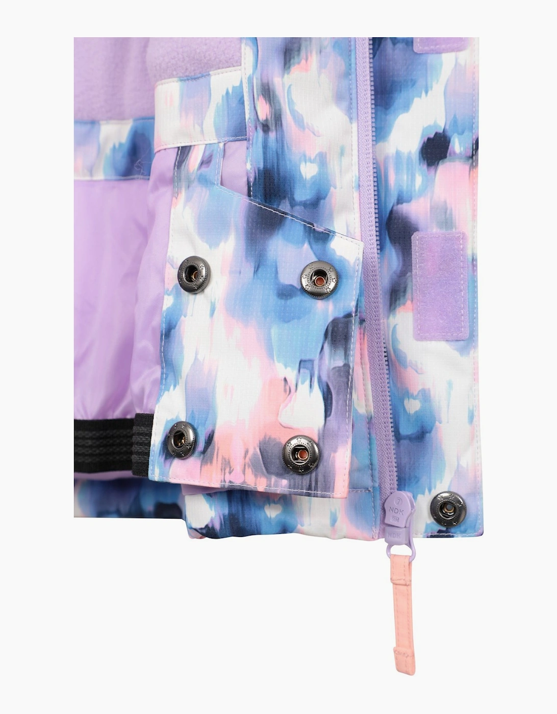 Mountain Warehouse Childrens/Kids Snowdrop Watercolour Ski Jacket