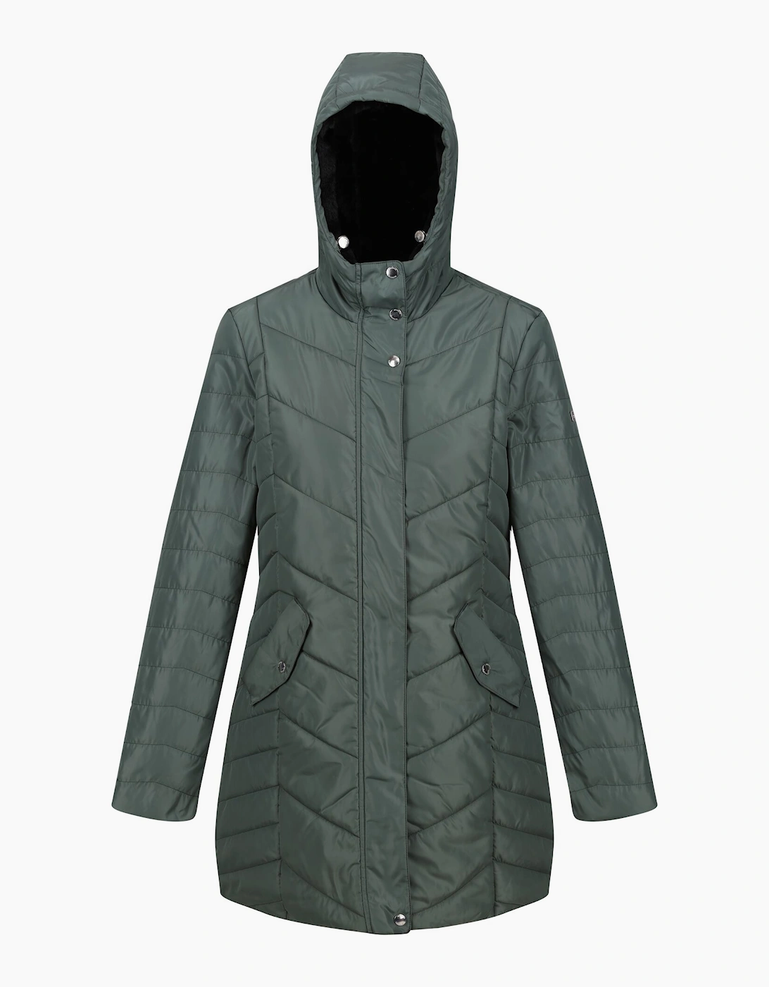 Regatta Womens/Ladies Panthea Insulated Padded Hooded Jacket, 6 of 5