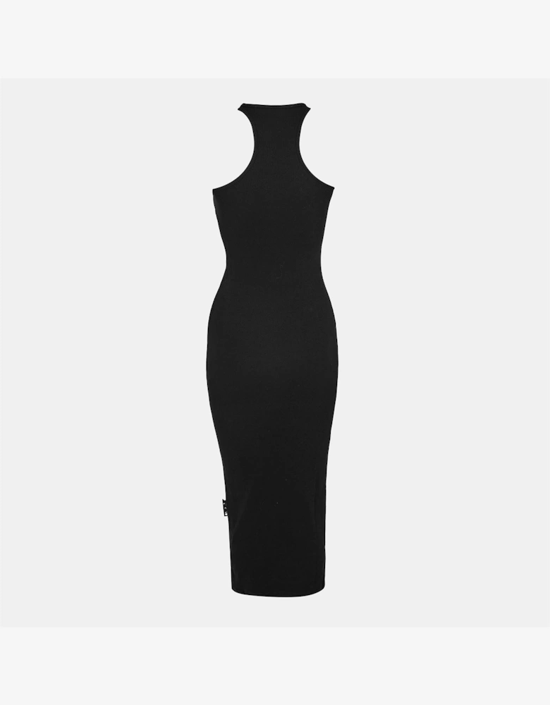 Off Ribbed Dress