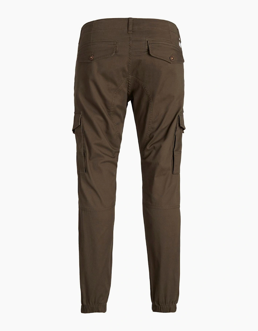 Paul Cargo Ribbed Hem Straight Leg Pants